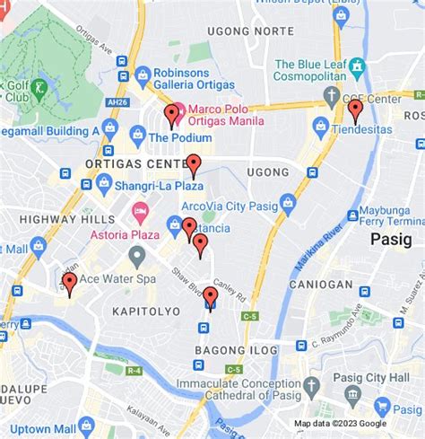google map pasig
